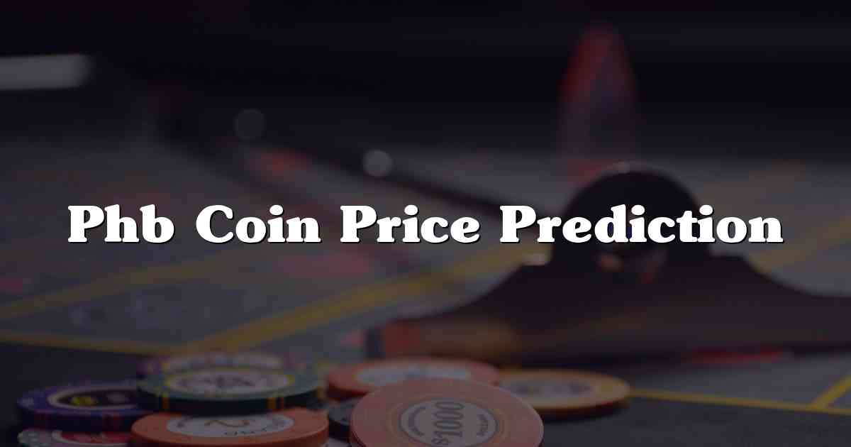 Phb Coin Price Prediction