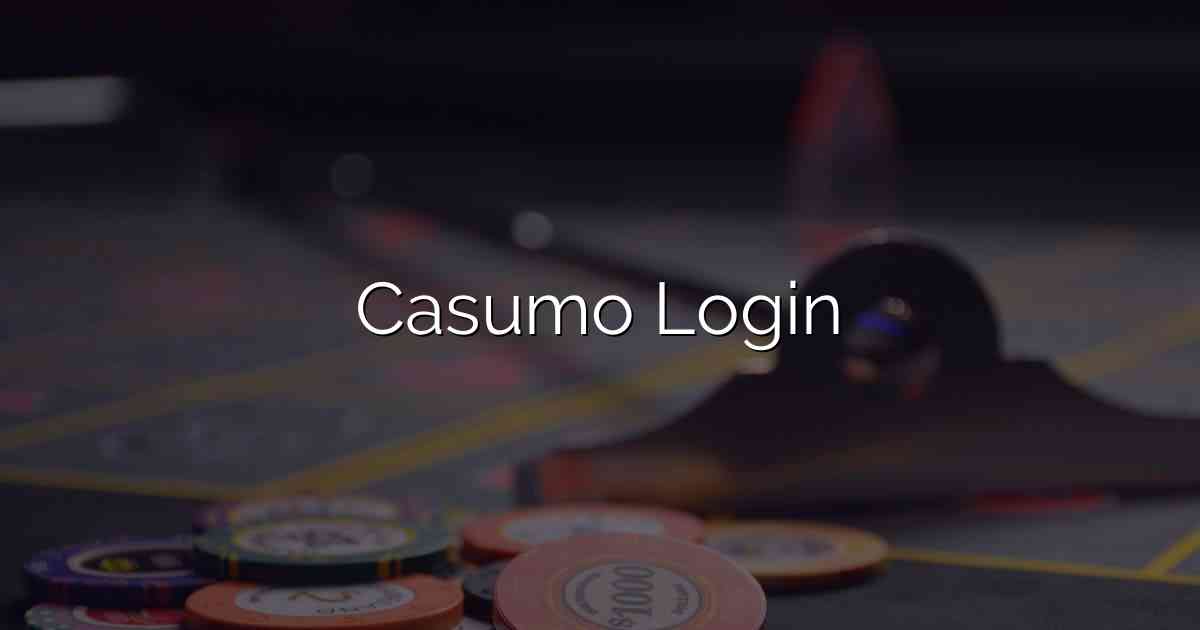 Casumo Login